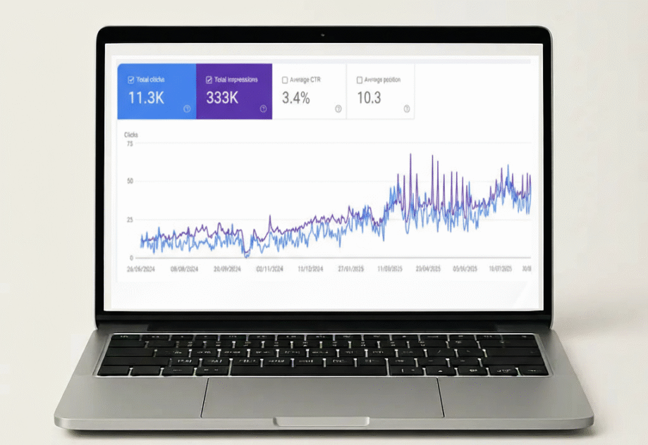 نعمل على جعل موقعك يتصدر نتائج البحث ويصل لجمهورك المستهدف بسهولة.